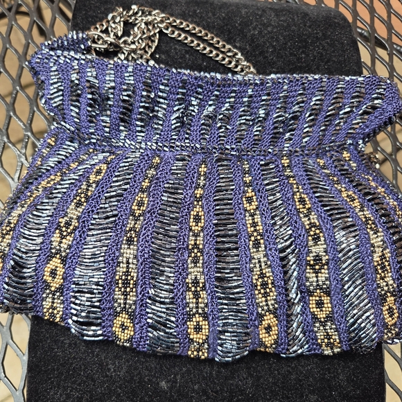 MARY FRANCES Vintage Beaded Purse - Picture 5 of 10